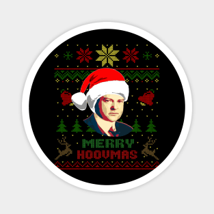 Herbert Hoover Merry Hoovmas Funny Christmas Magnet